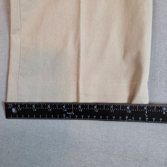 Knightsbridge Menswear Slacks Men’s 37x26 Khaki USA Cotton Blend 38x30 - Picture 10 of 12